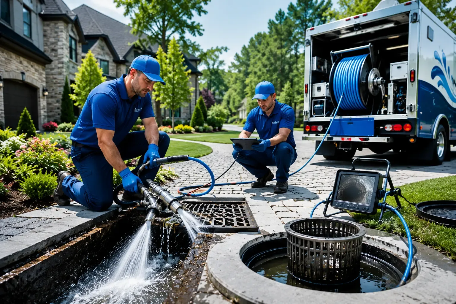 Local outdoor drain cleaning professionals in Almena, WI